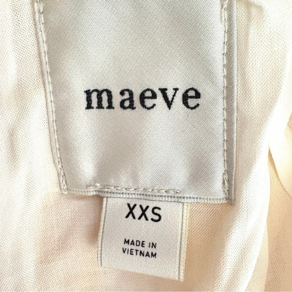 ANTHROPOLOGIE Maeve Halter Scarf Bubble-Hem Tank NWT Size XX-Small - Picture 8 of 9